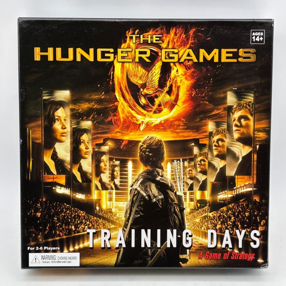 Hunger Games Training Days COMPLETE WizKids 2012 Strategy Movie Mockingjay